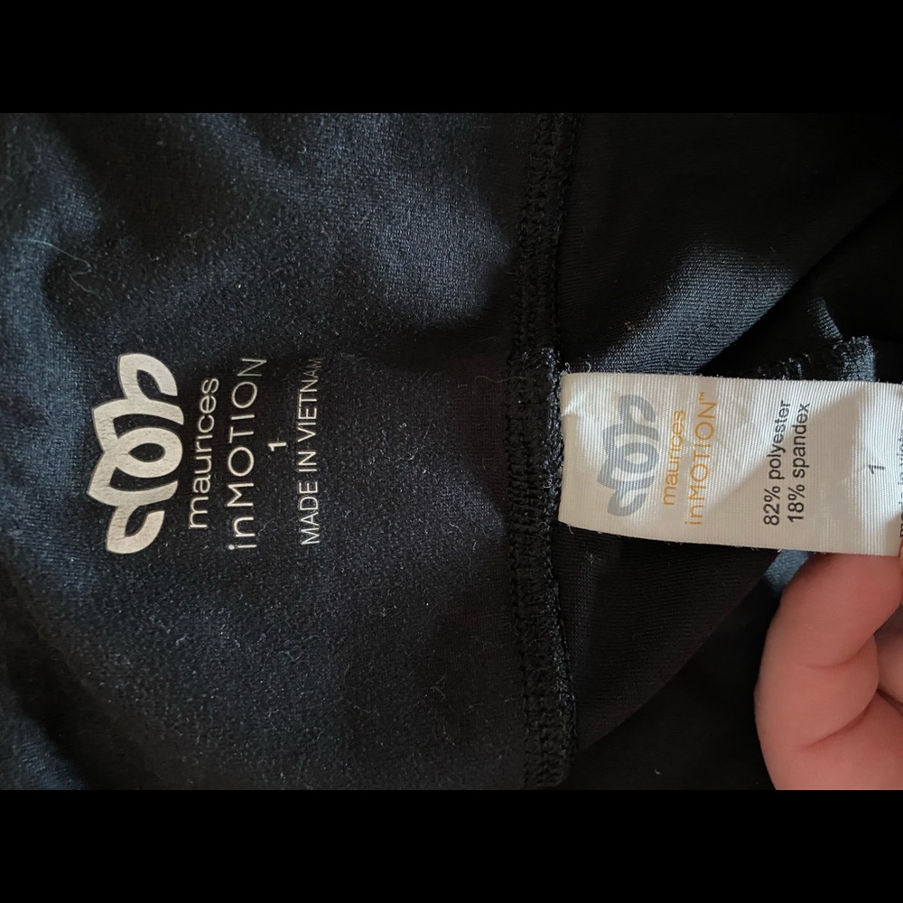 Maurices black legging
